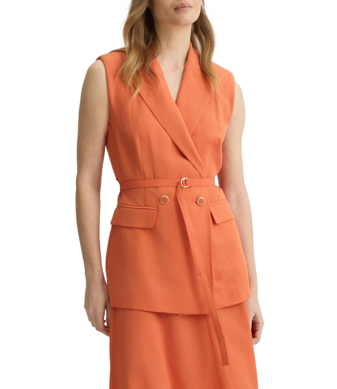 Liu Jo Gilet Terracotta Donna