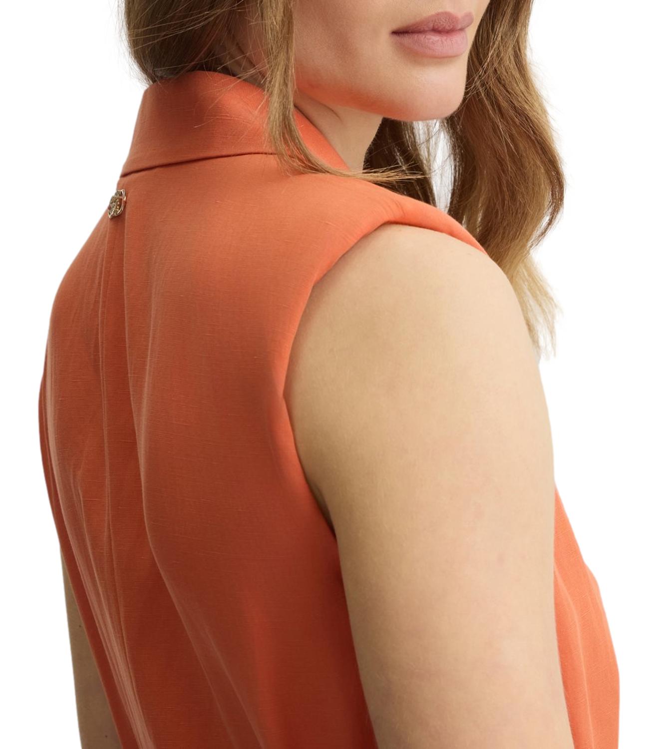 Liu Jo Gilet Terracotta Donna