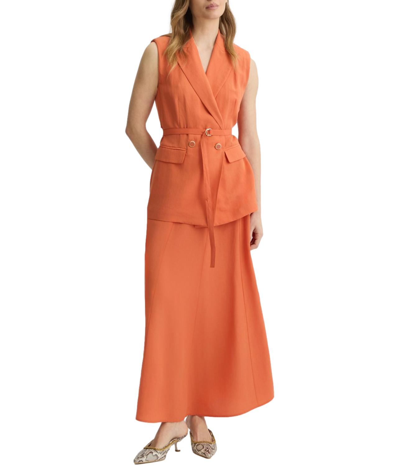 Liu Jo Gilet Terracotta Donna