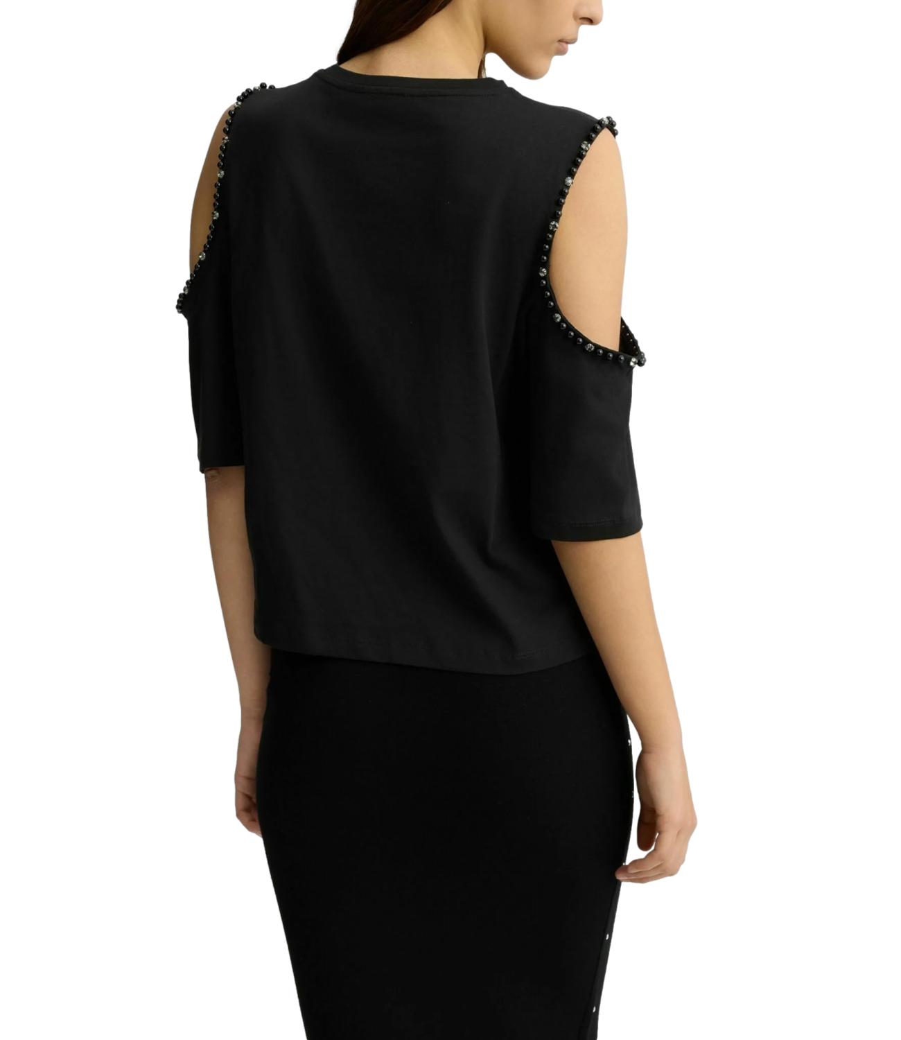 Liu Jo t-shirt nera donna