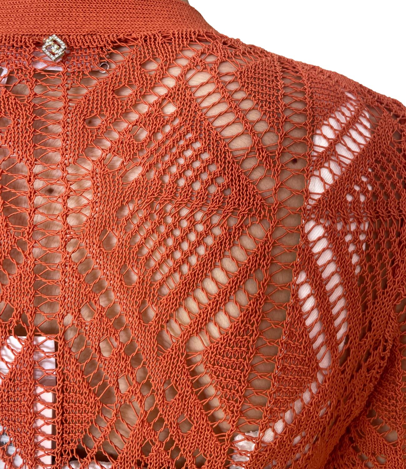 Liu Jo Maglia Terracotta Donna