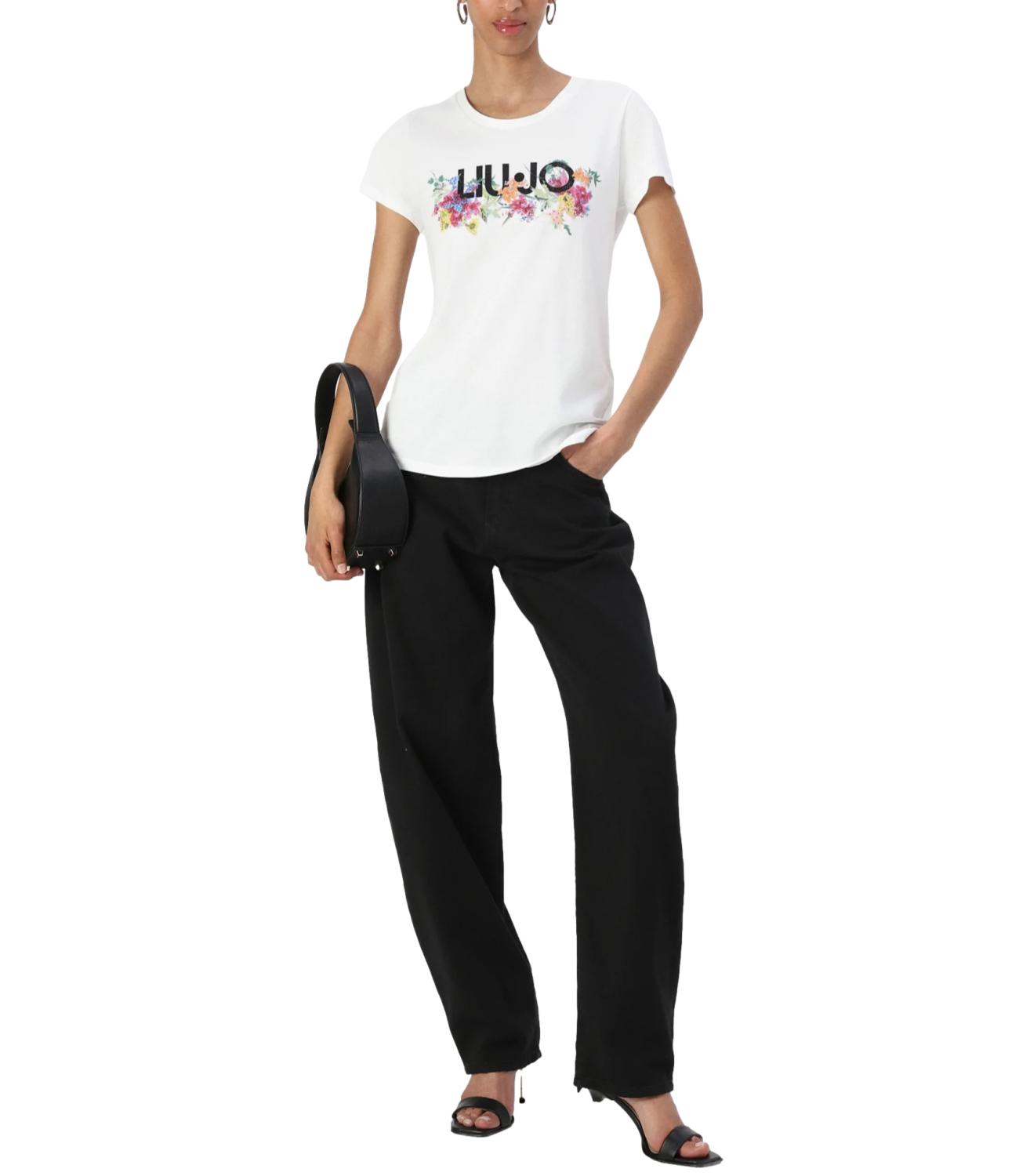 Liu Jo T-shirt Bianca Donna