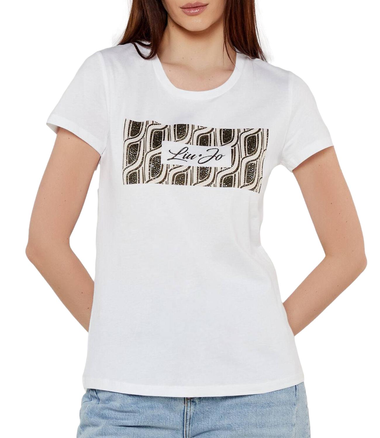 Liu Jo T-shirt Bianca Donna