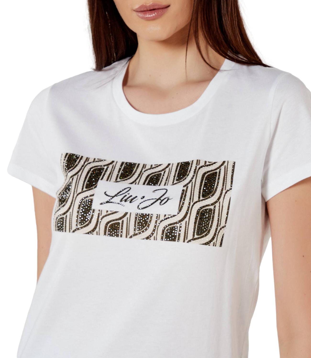Liu Jo T-shirt Bianca Donna