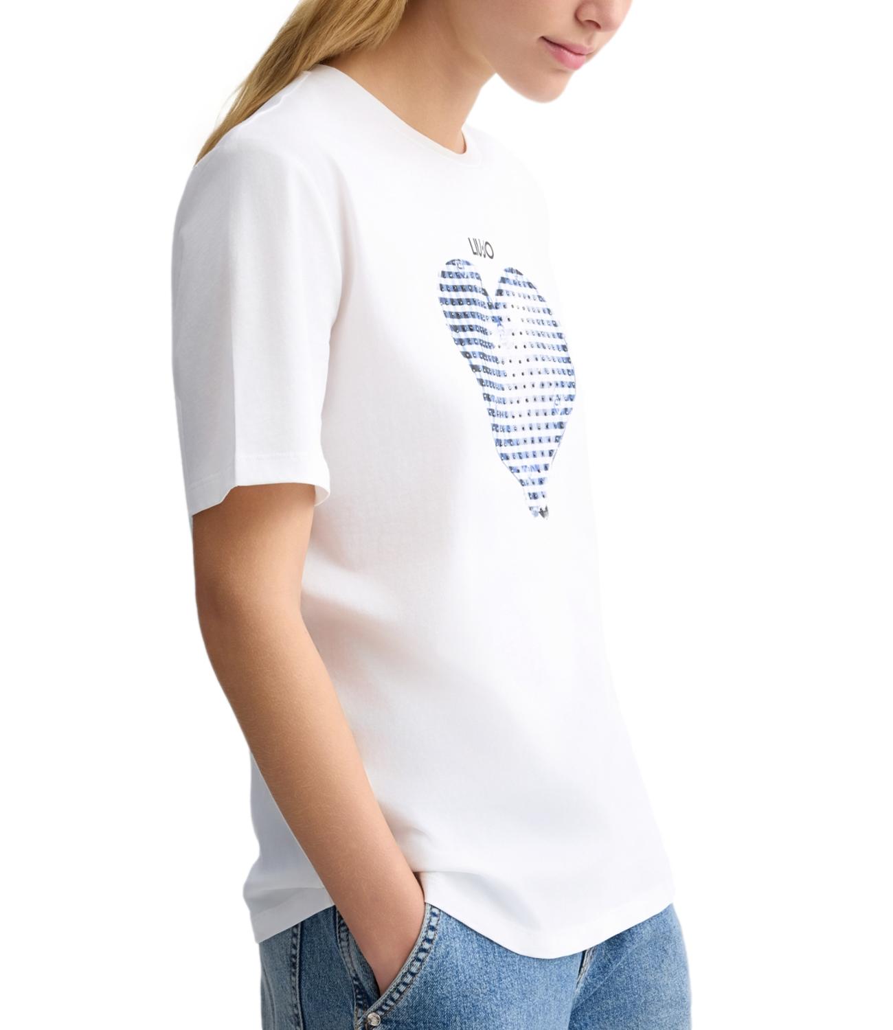 Liu Jo T-shirt Bianca Donna