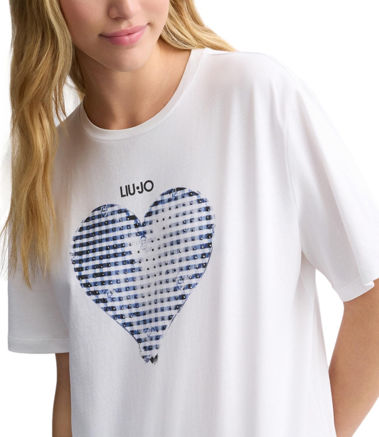 Liu Jo T-shirt Bianca Donna