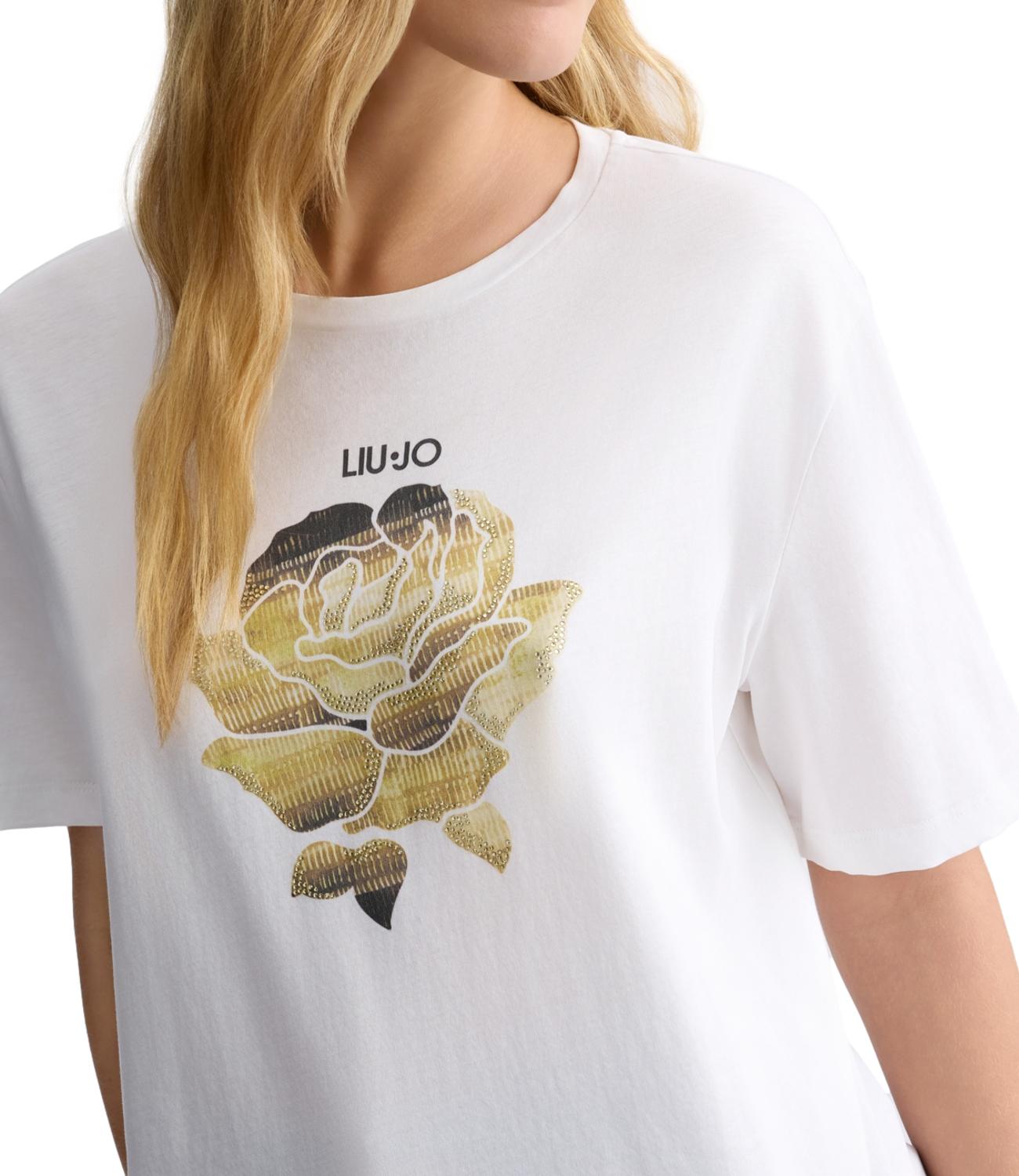 Liu Jo T-shirt Bianca Donna
