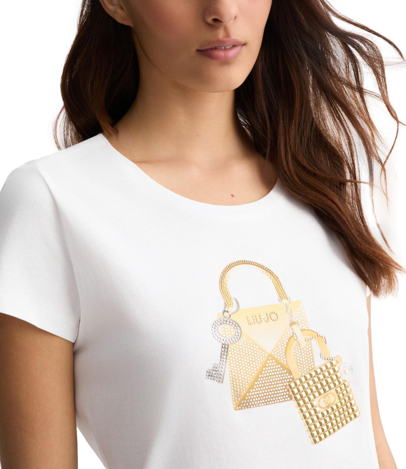 Liu Jo T-shirt Bianca Donna