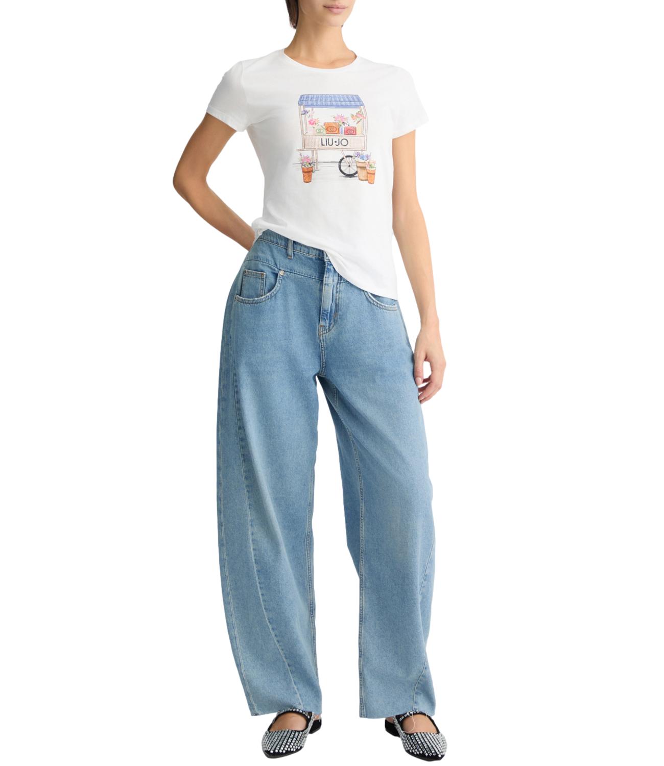 Liu Jo T-shirt Bianca Donna
