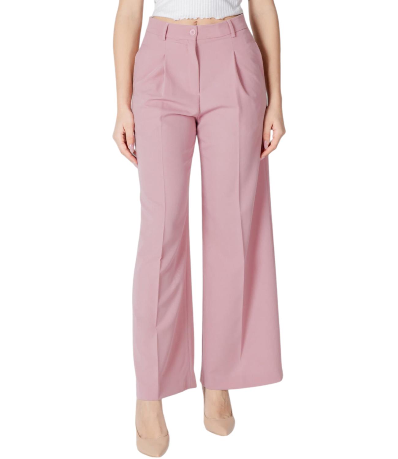 Liu Jo Pantaloni flare h.w. Rosa Donna