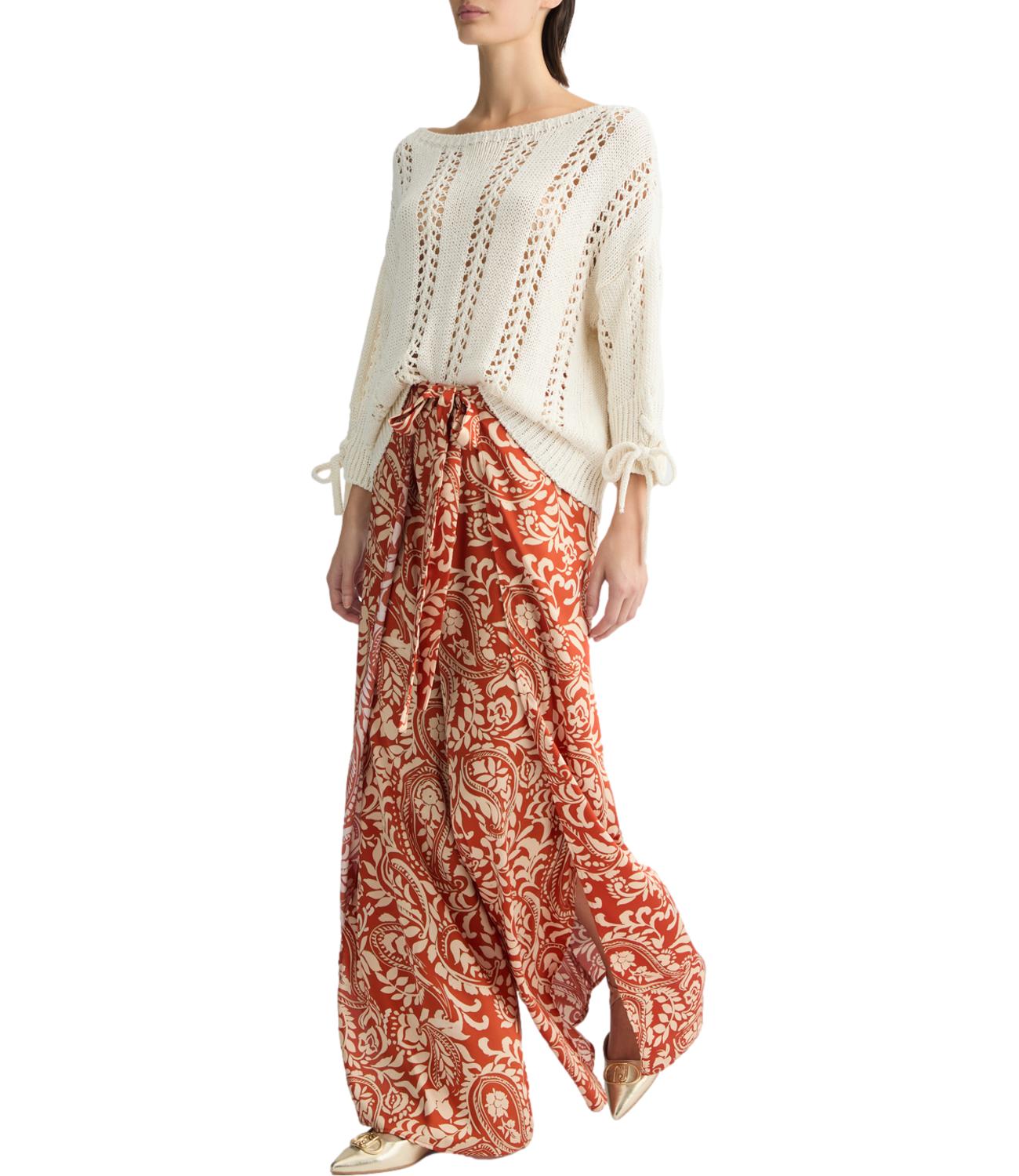 Liu Jo Pantaloni Terracotta Donna