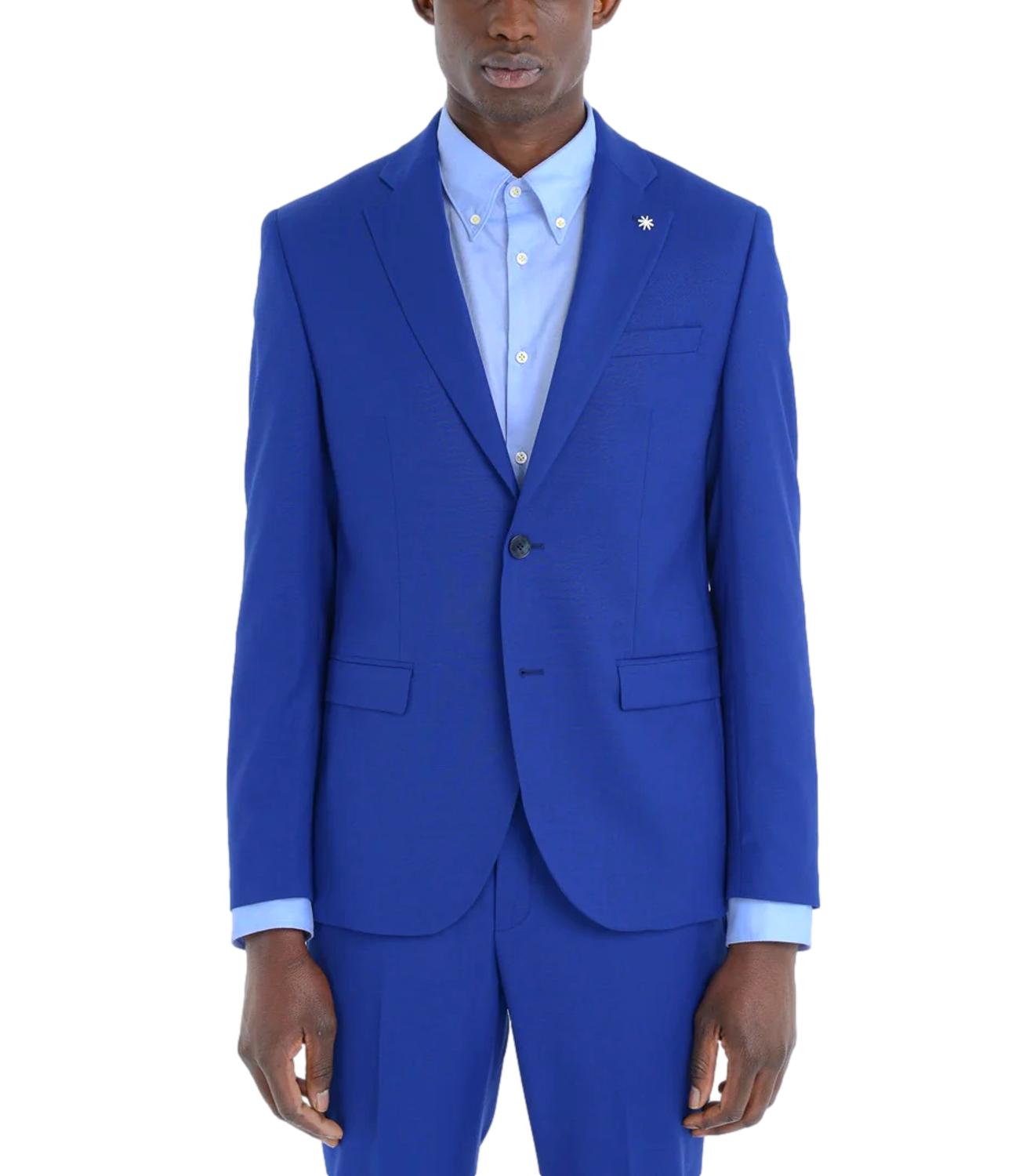 Abito Manuel Ritz blu aperto uomo drop 8