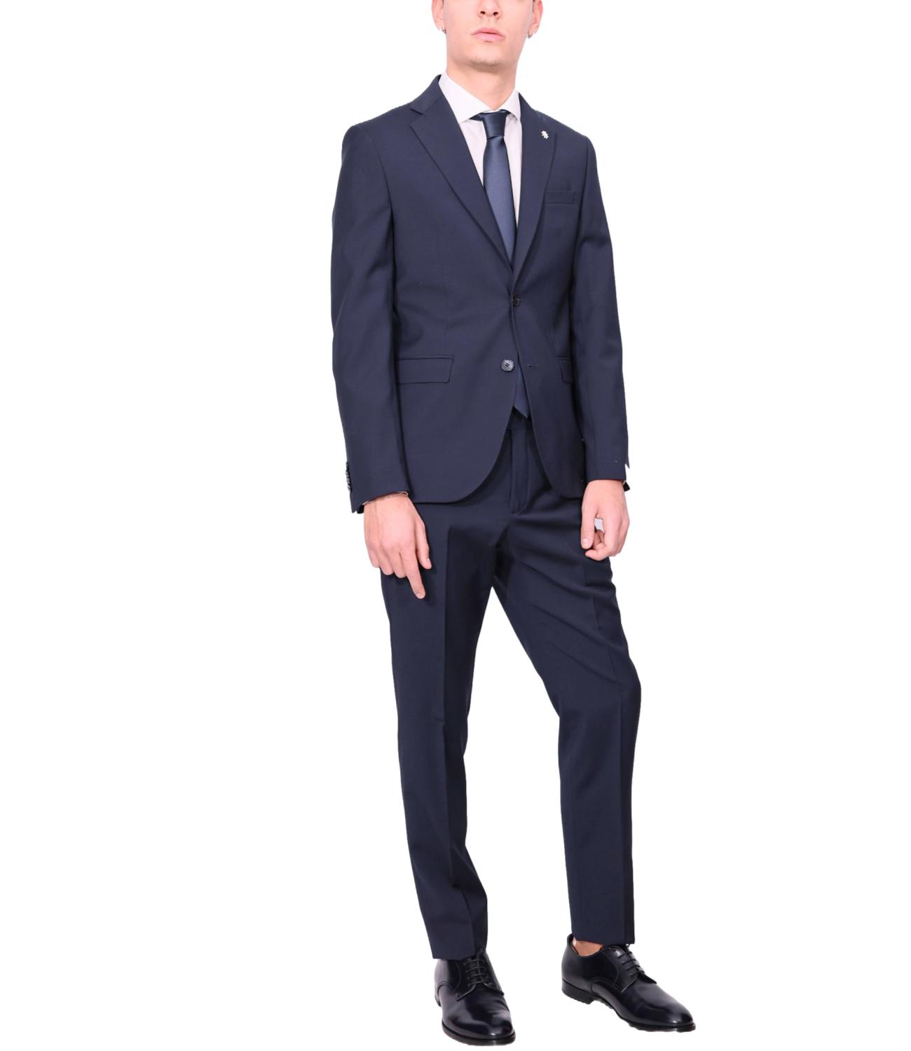 Abito Manuel Ritz blu uomo drop 8