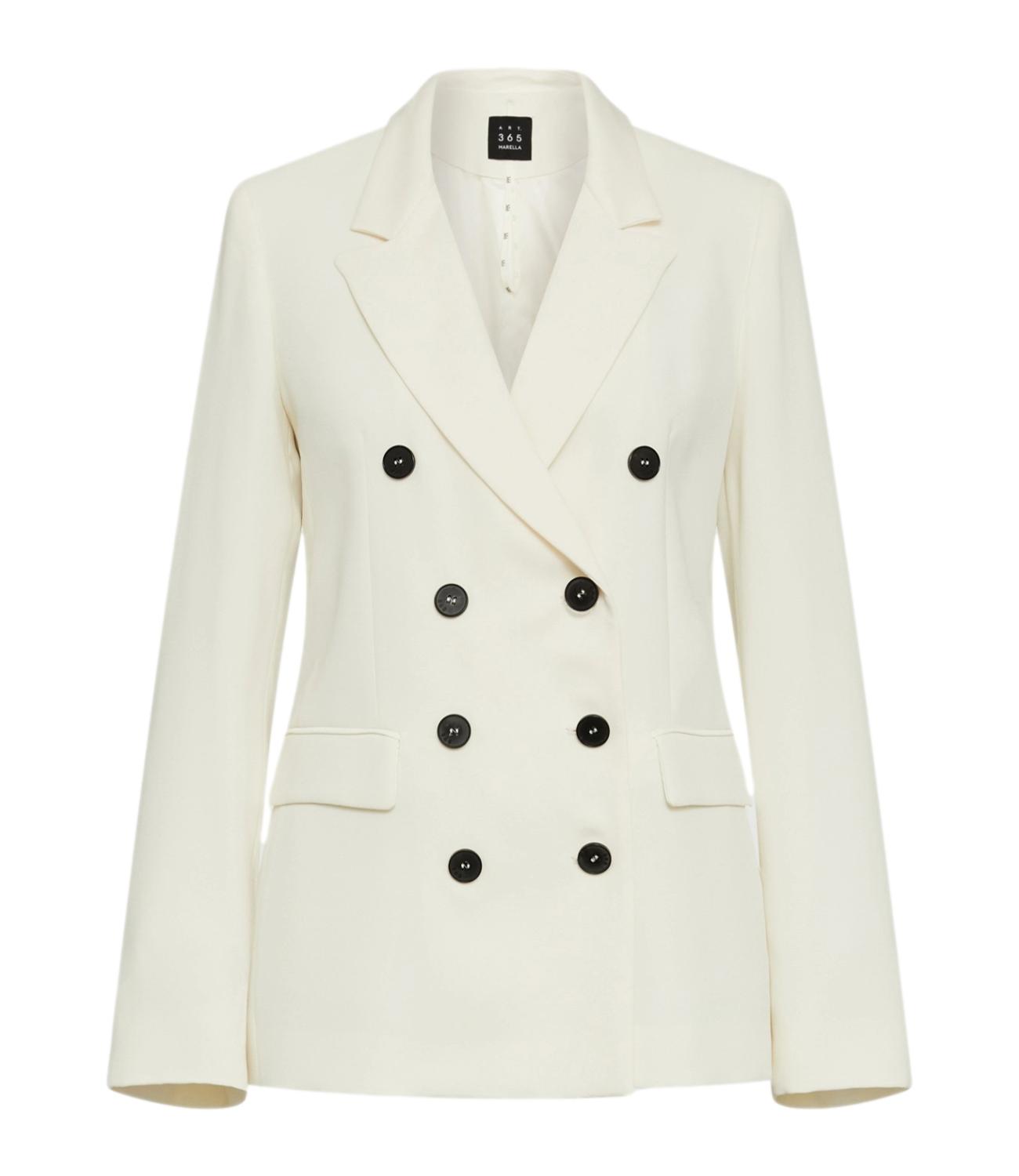 Marella giacca Stella bianco lana donna