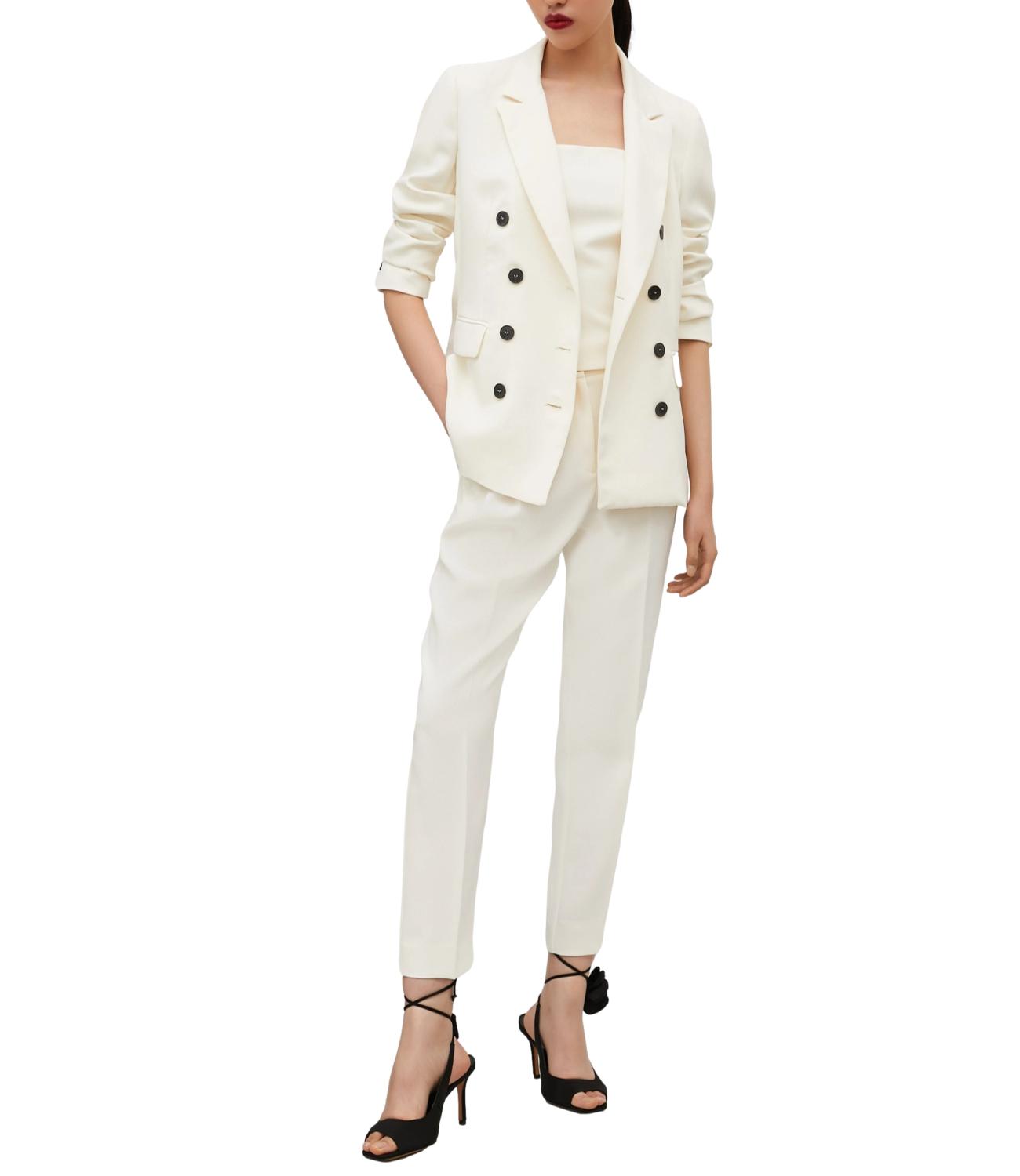 Marella giacca Stella bianco lana donna