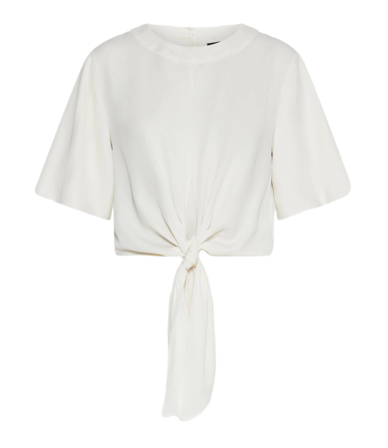 Marella camicia Vermeil bianco lana donna