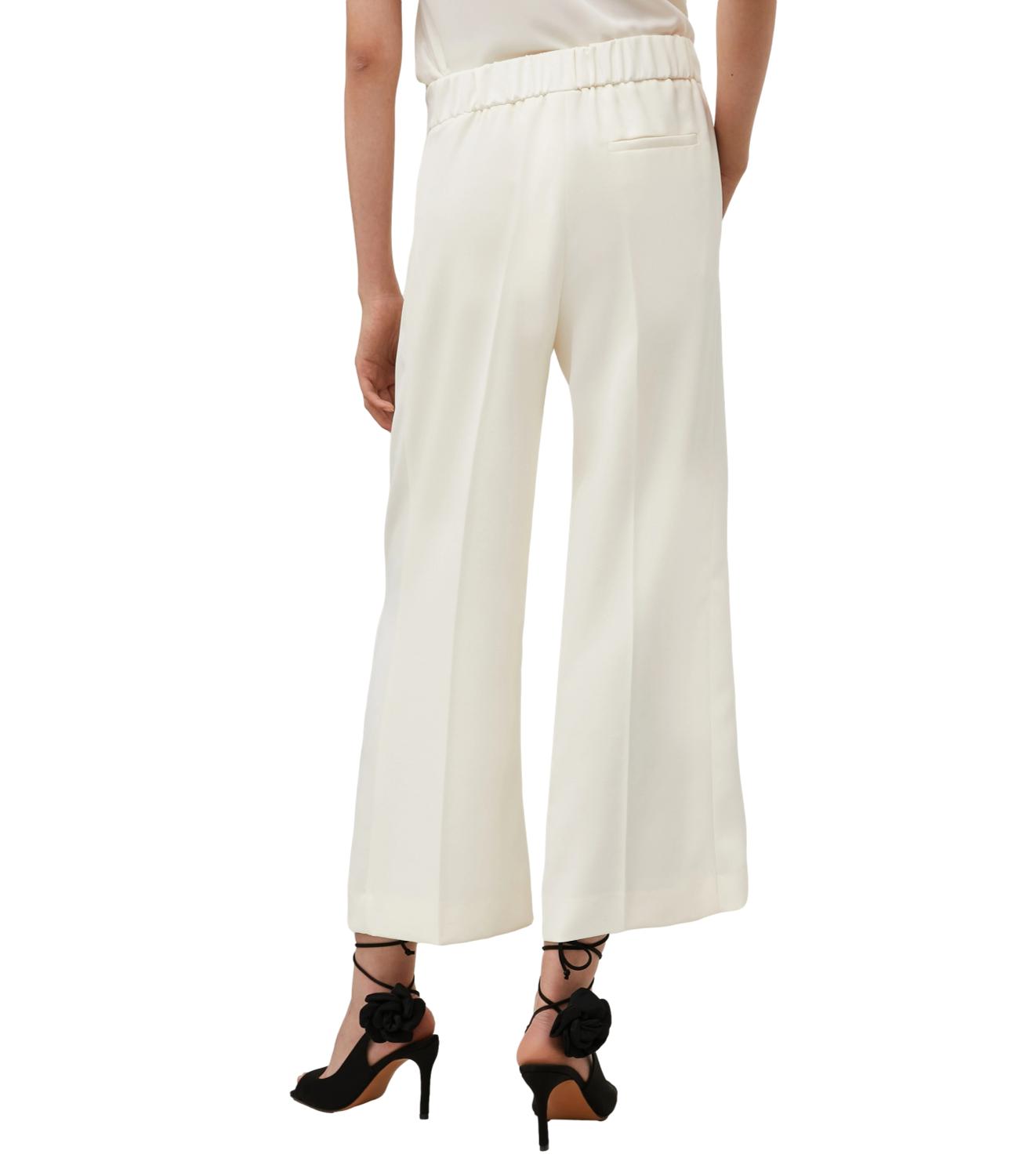 Marella pantalone Grace bianco lana donna