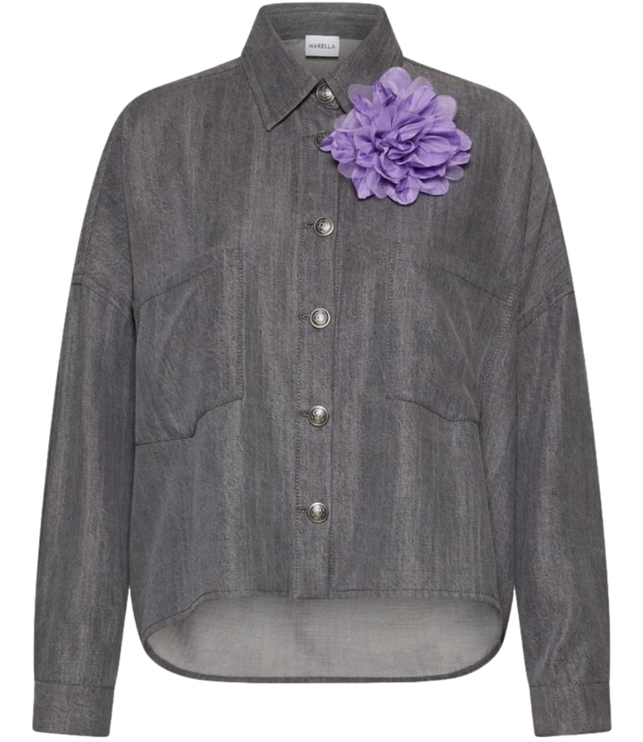 Marella Blusa Nestore Grigia Donna