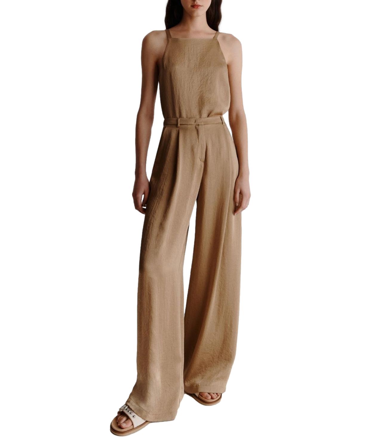Marella Monochrome pantalone Silicio beige donna