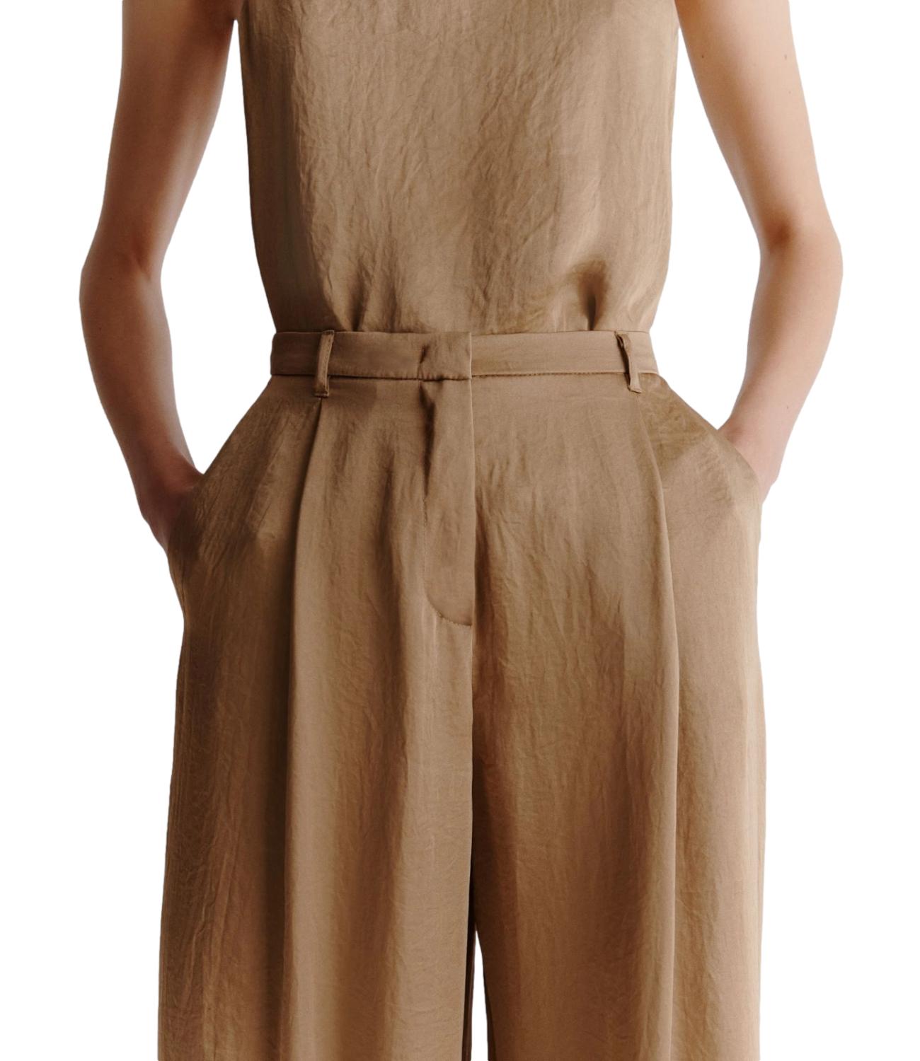 Marella Monochrome pantalone Silicio beige donna