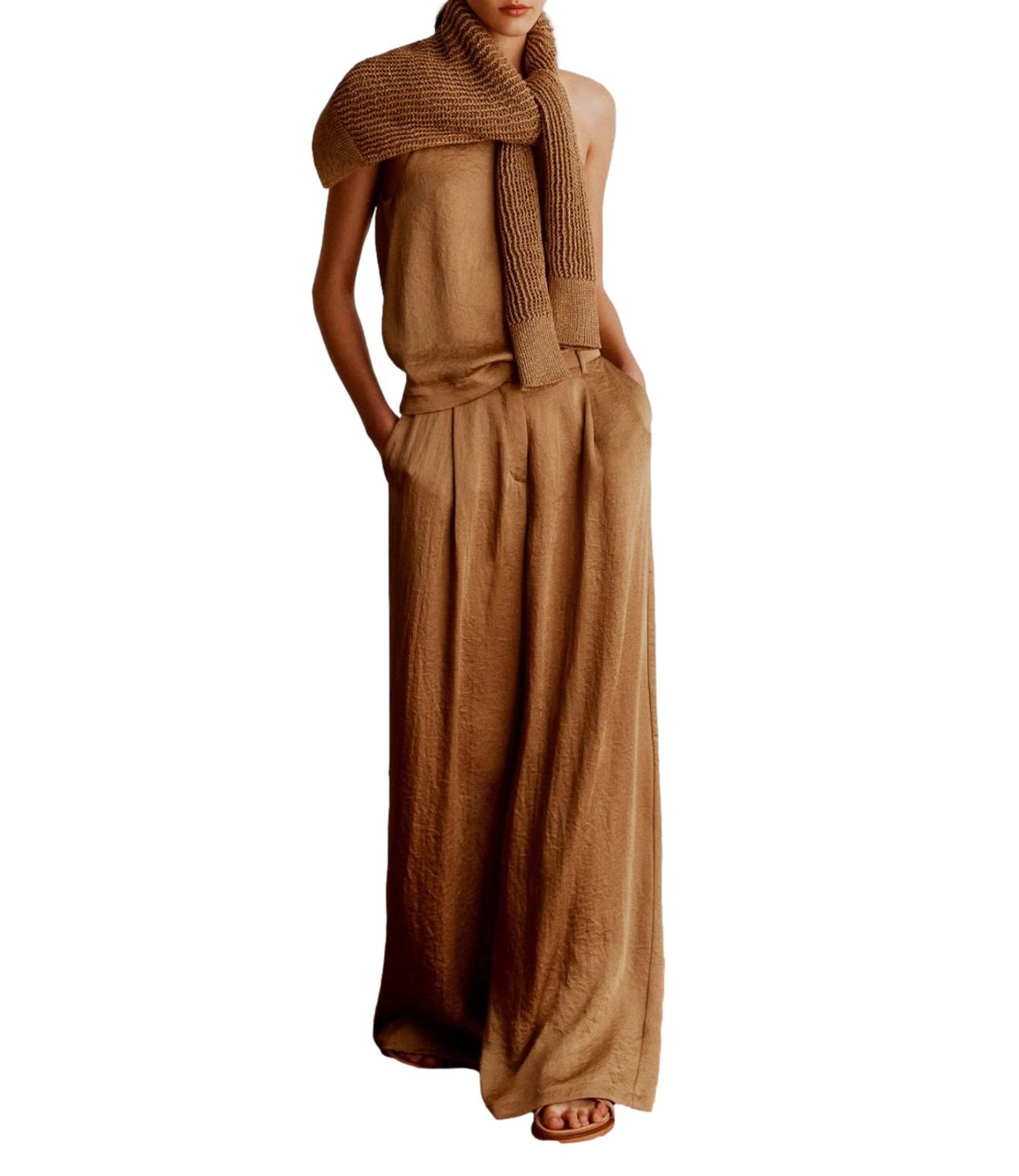 Marella Monochrome pantalone Silicio beige donna