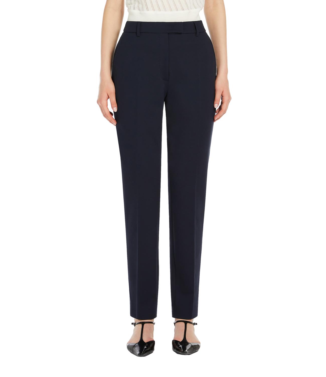 Max Mara Studio pantalone ERMES blu donna
