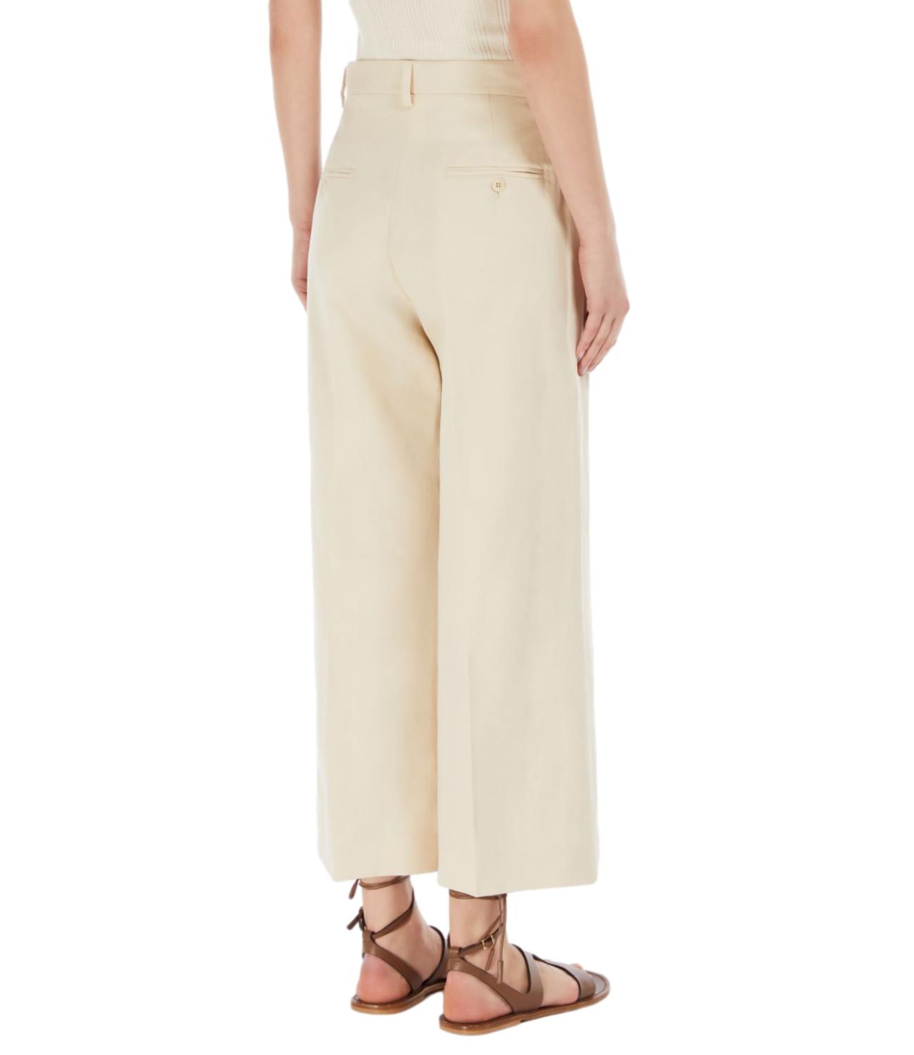 Max Mara Weekend Pantalone Zircone Avorio Donna