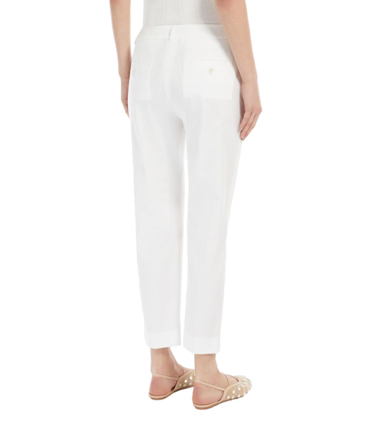 Max Mara Weekend Pantalone Cecco Bianco Donna