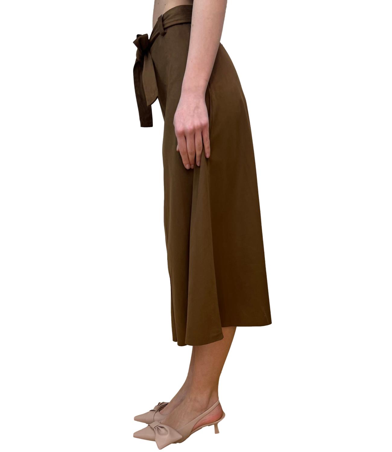 Motel Gonna Camoscio Cognac Donna