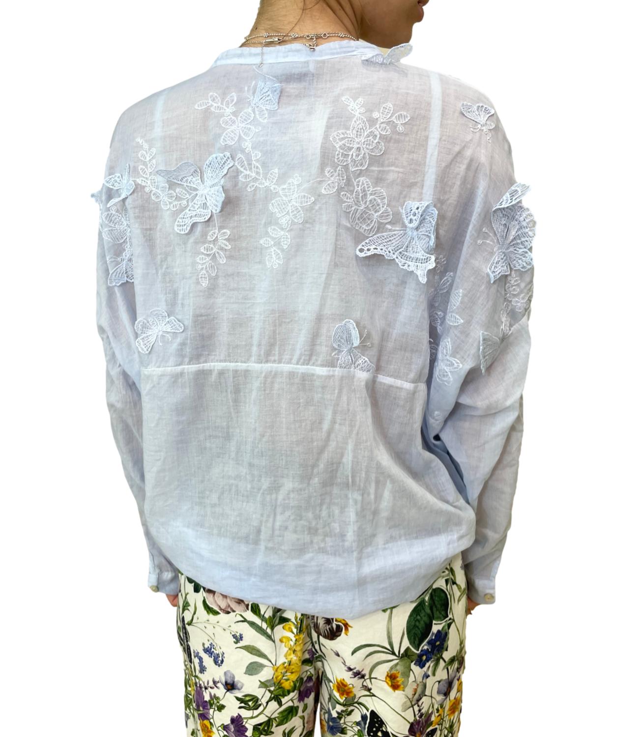 Motel Camicia Zen Blue Donna