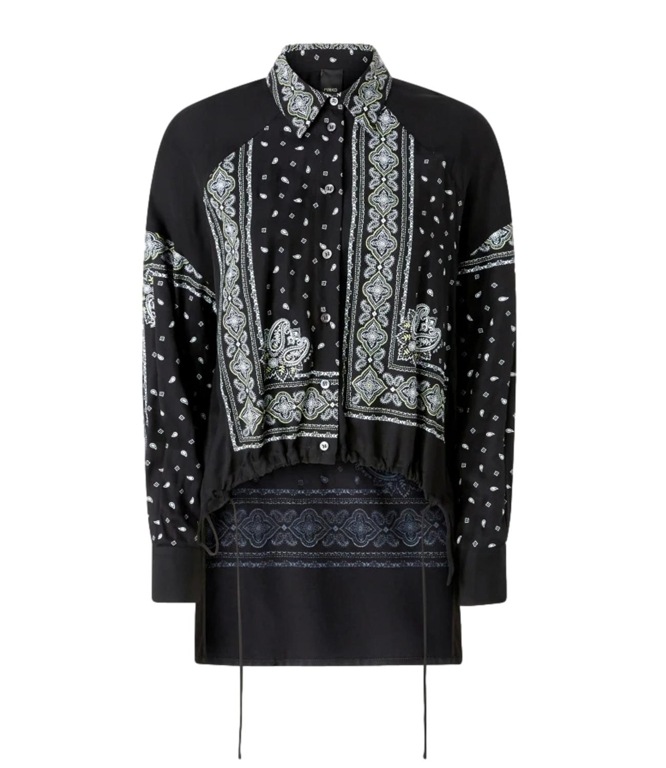 CLOCKS CAMICIA TWILL STAMPA