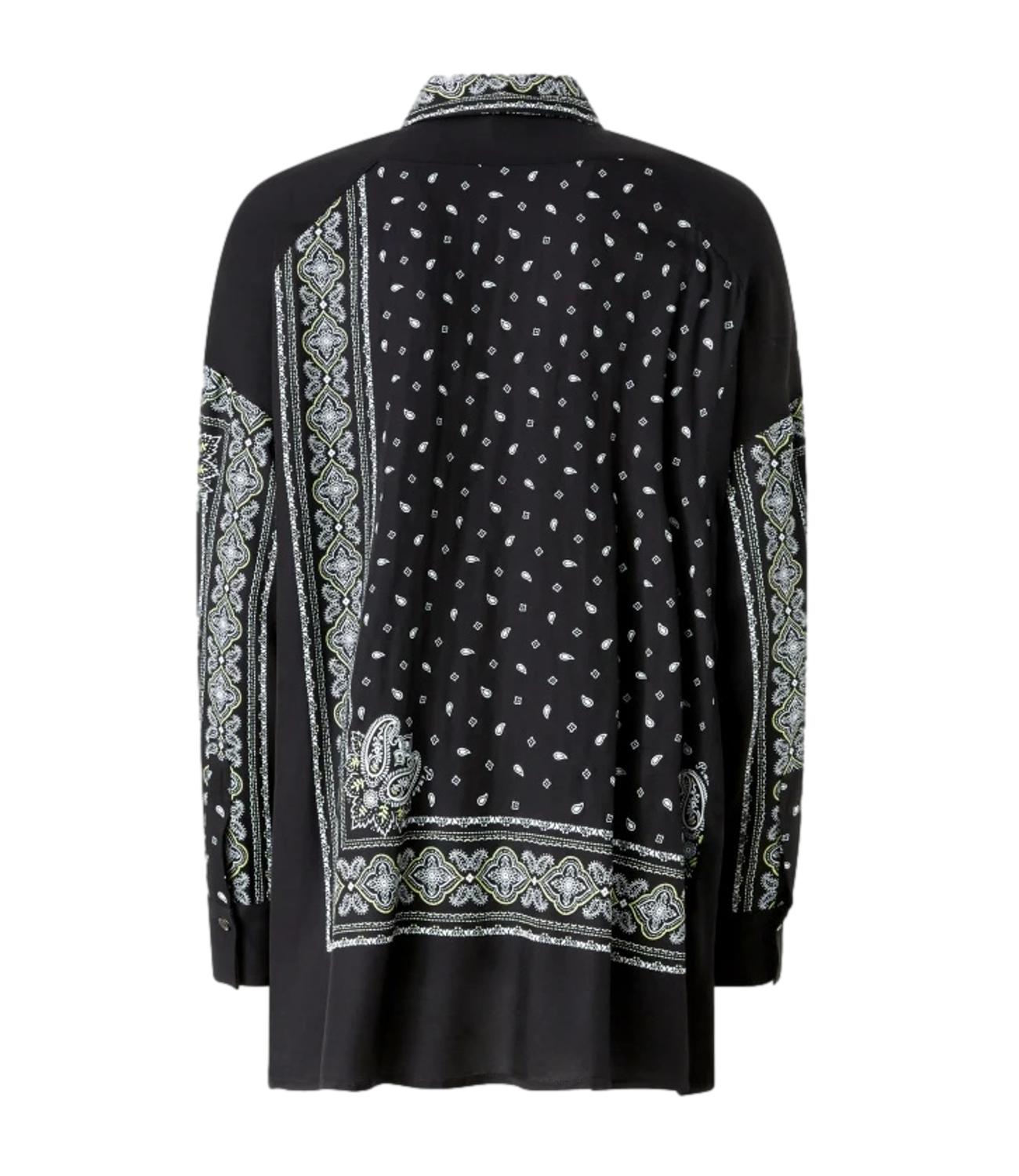 CLOCKS CAMICIA TWILL STAMPA