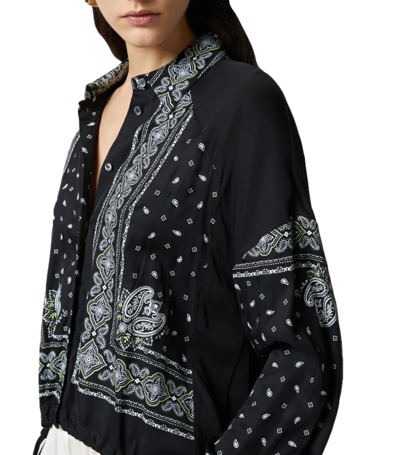 CLOCKS CAMICIA TWILL STAMPA