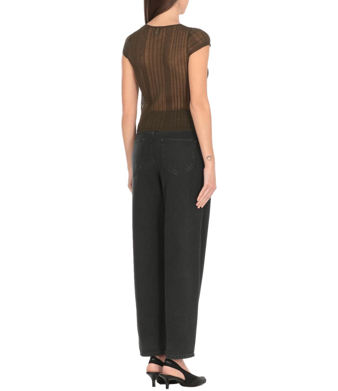 TAMBORA MAGLIA CREPE verde