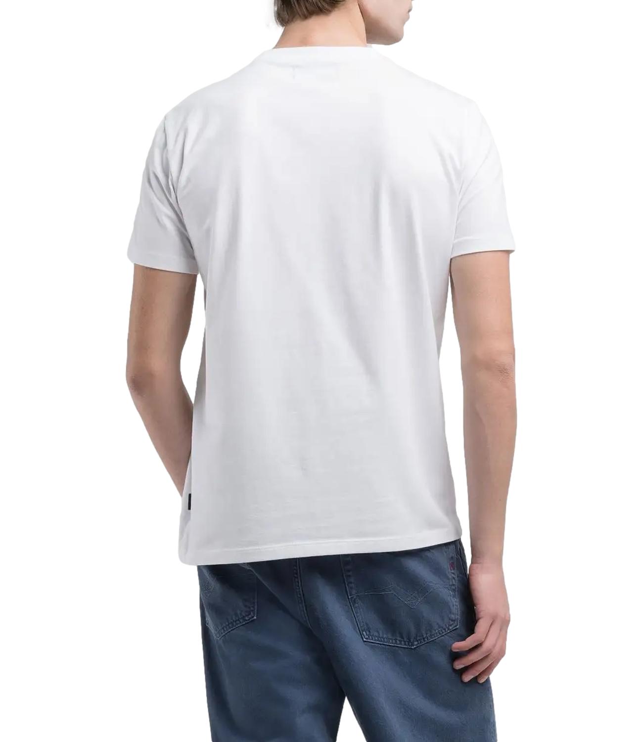T-shirt Replay bianca girocollo