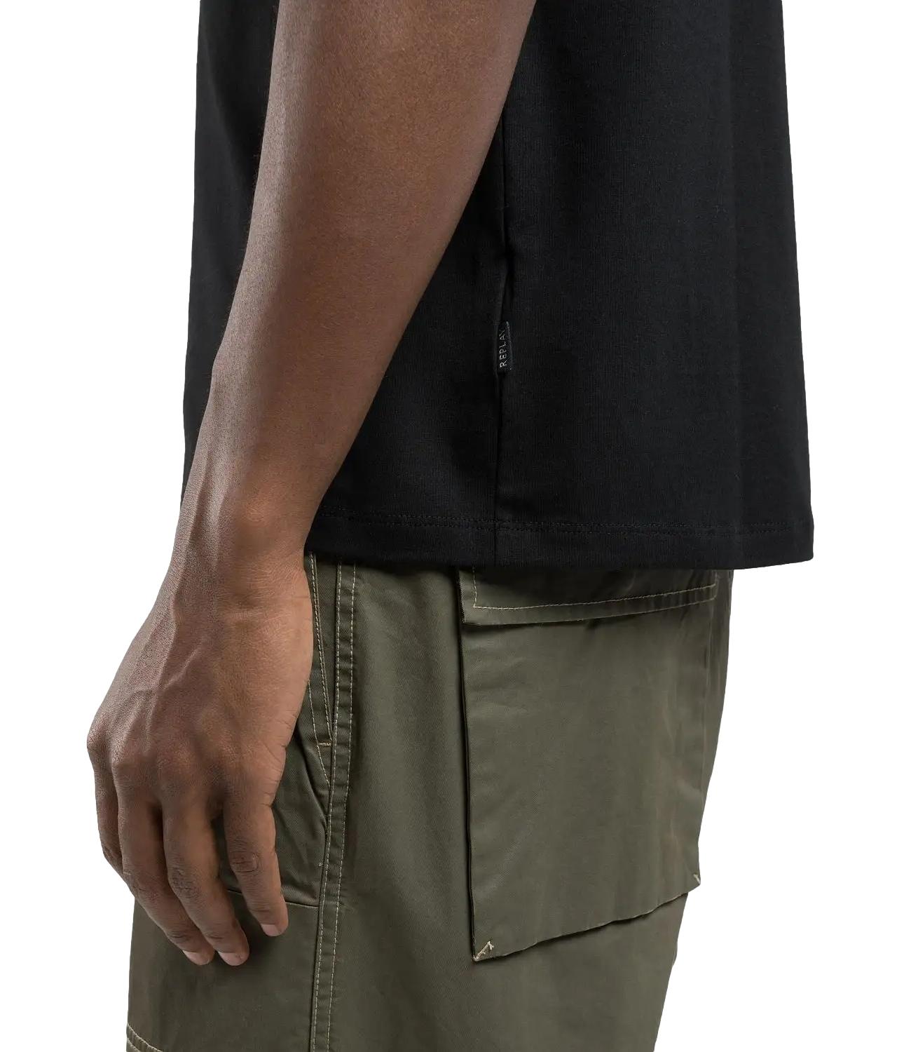 T-shirt Replay nero