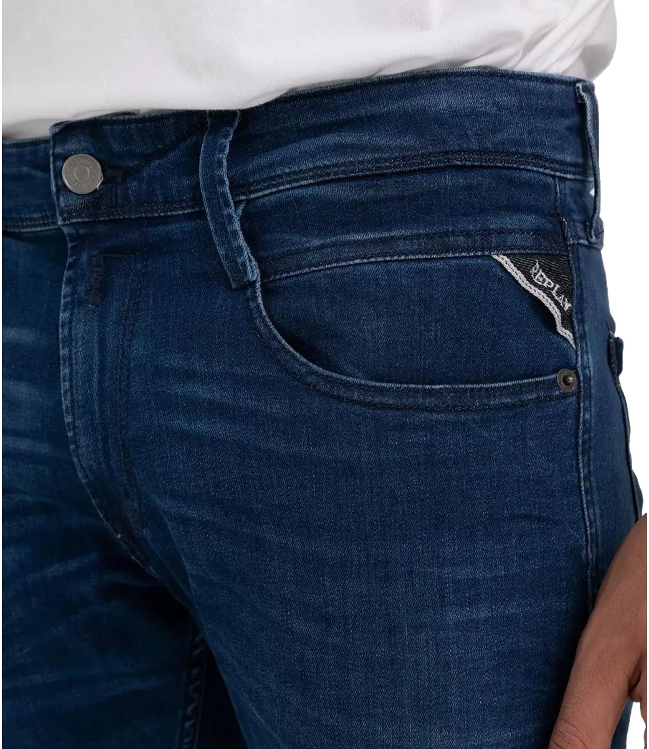 Jeans Anbass Replay blu