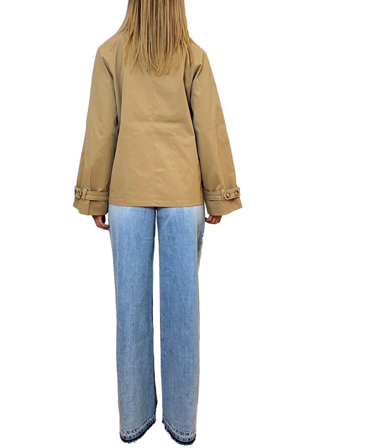Rinascimento Cappotto Beige Donna