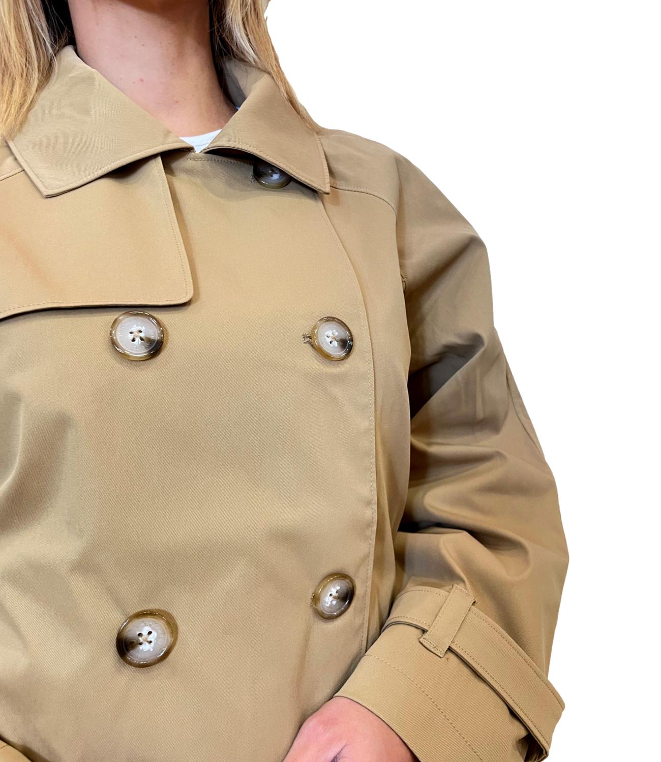 Rinascimento Cappotto Beige Donna