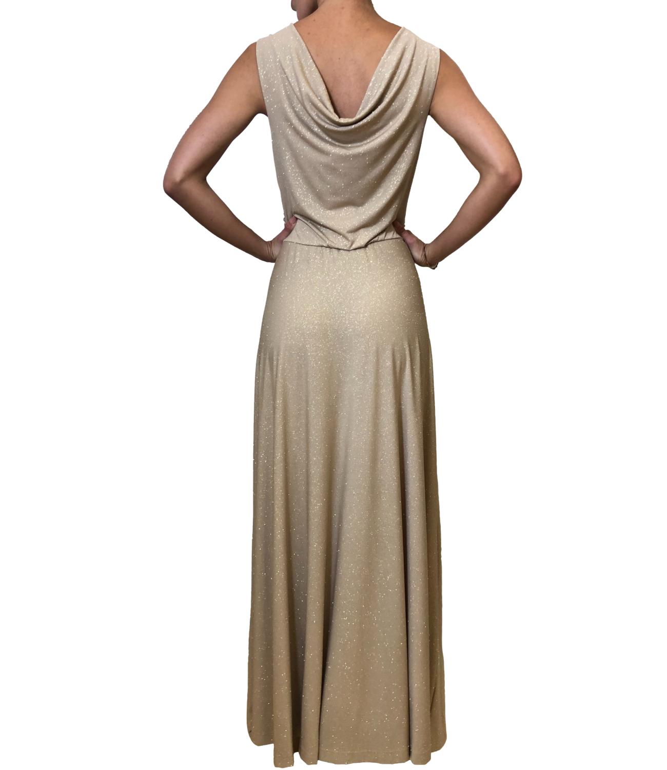 Rinascimento Abito Oro Donna