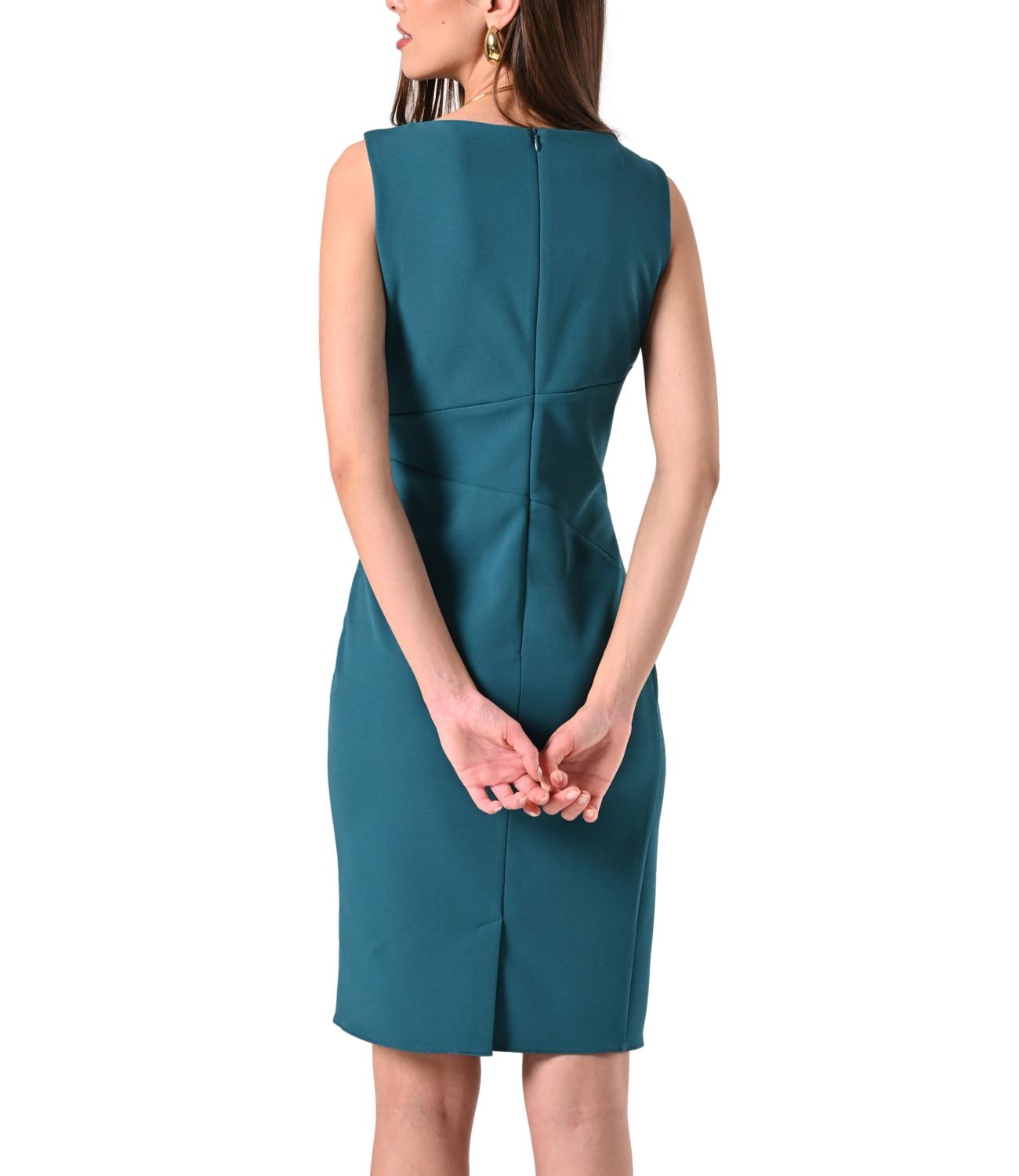 Rinascimento Abito Verde Reale Donna