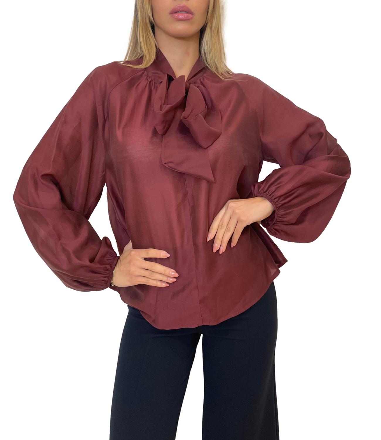 Rinascimento Blusa Rosso Persia Donna