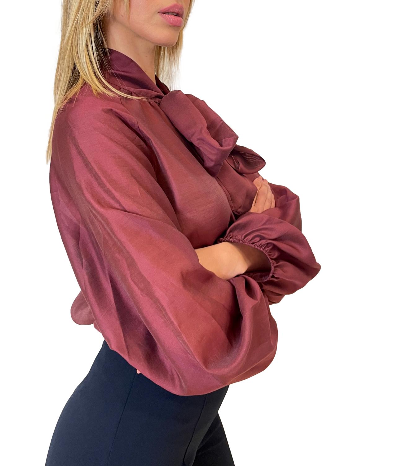 Rinascimento Blusa Rosso Persia Donna