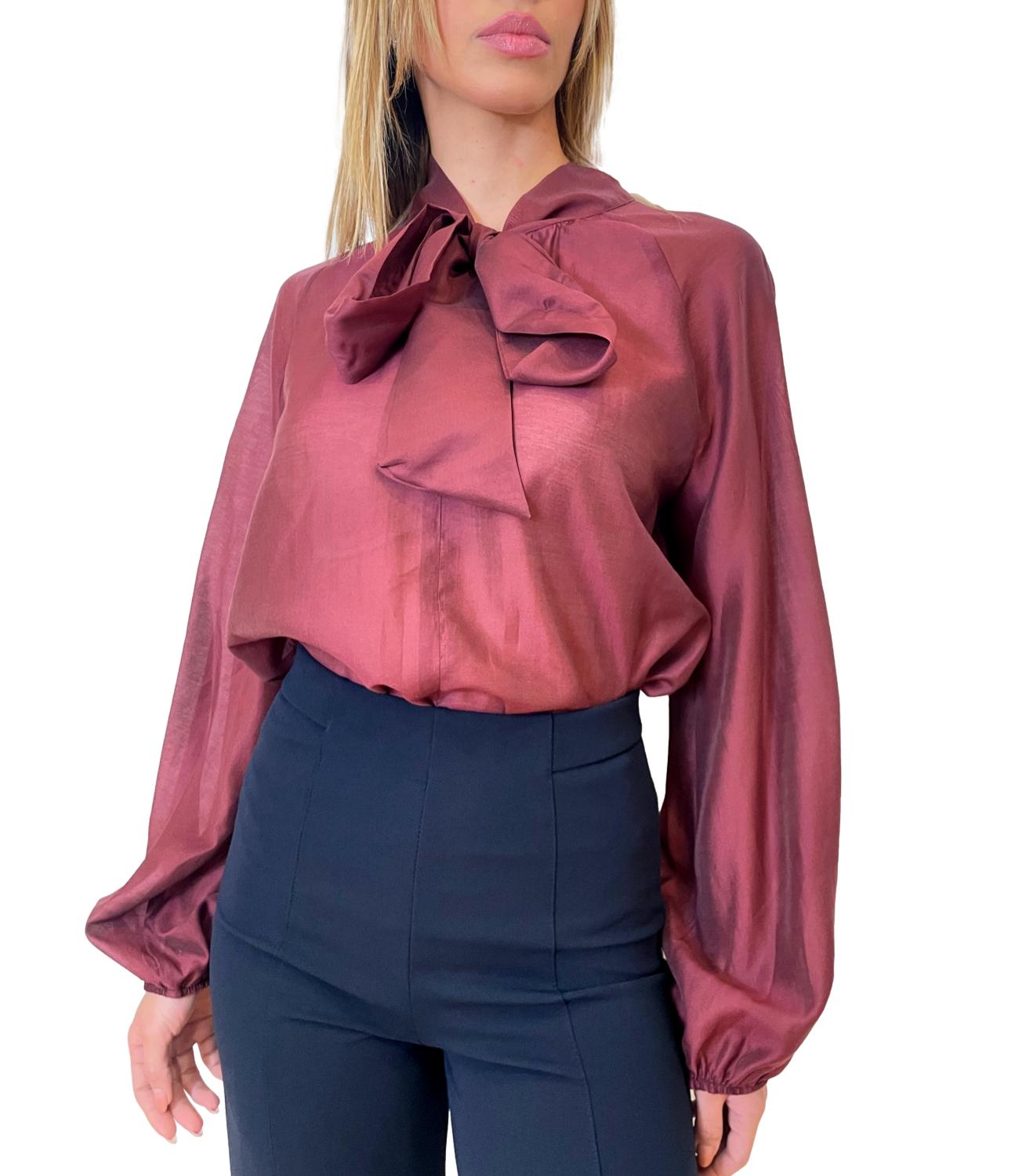 Rinascimento Blusa Rosso Persia Donna