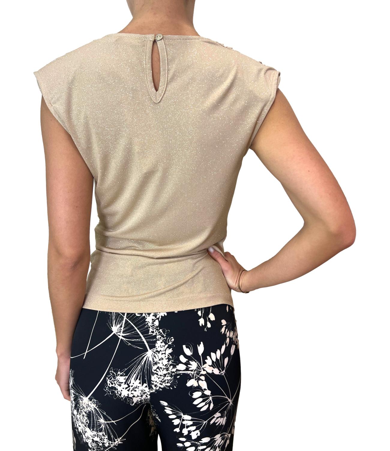 Rinascimento Canotta oro Donna