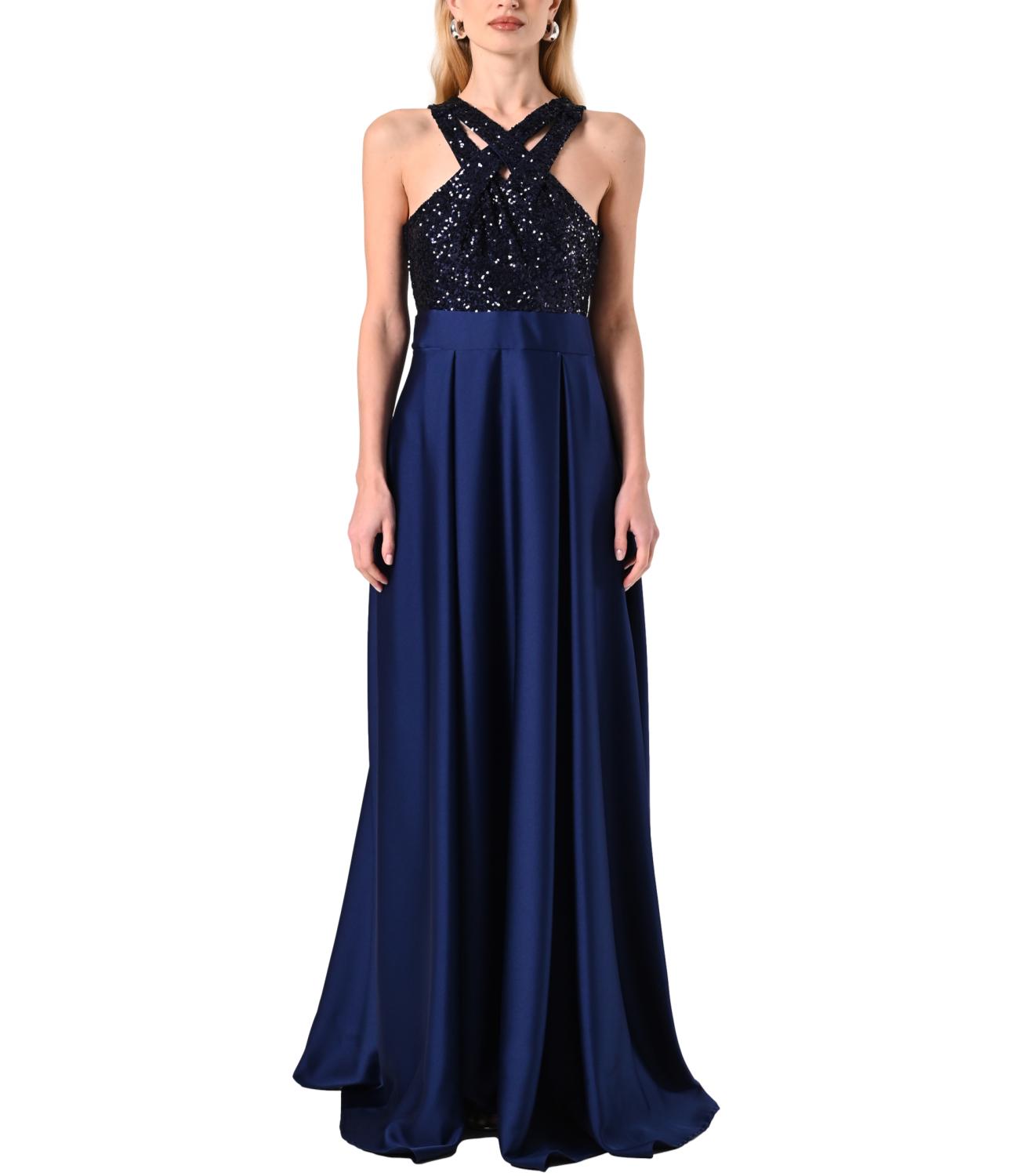 Rinascimento Abito Blu Navy Donna