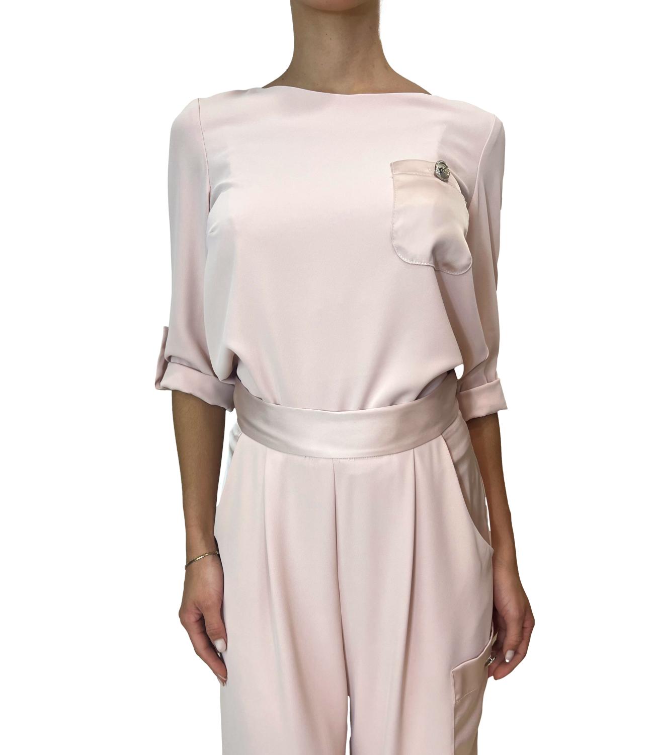 Rinascimento Blusa Rosa Donna
