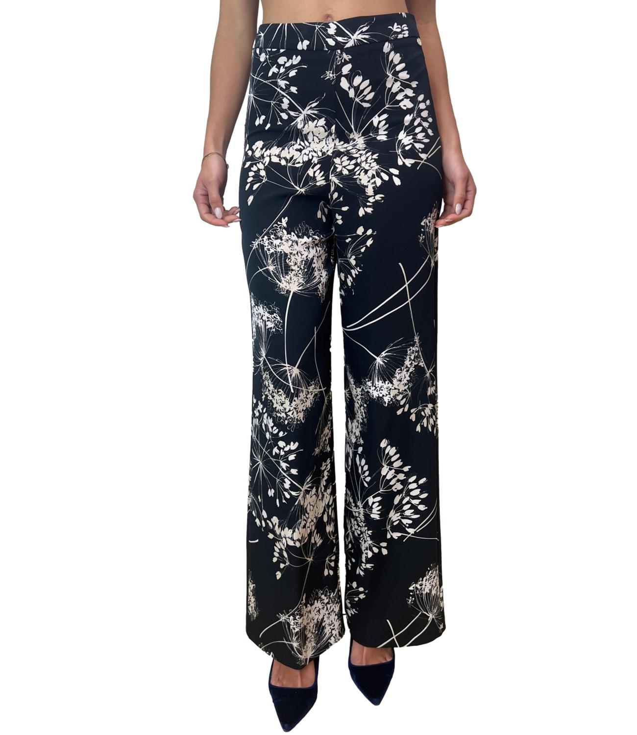 Rinascimento Pantalone Nero Donna