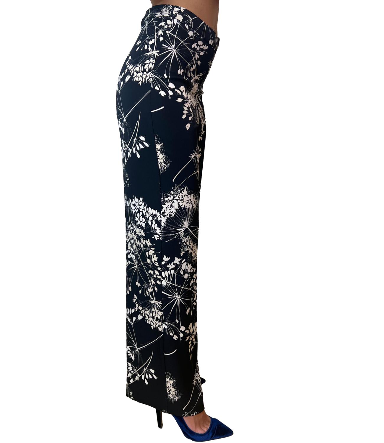 Rinascimento Pantalone Nero Donna