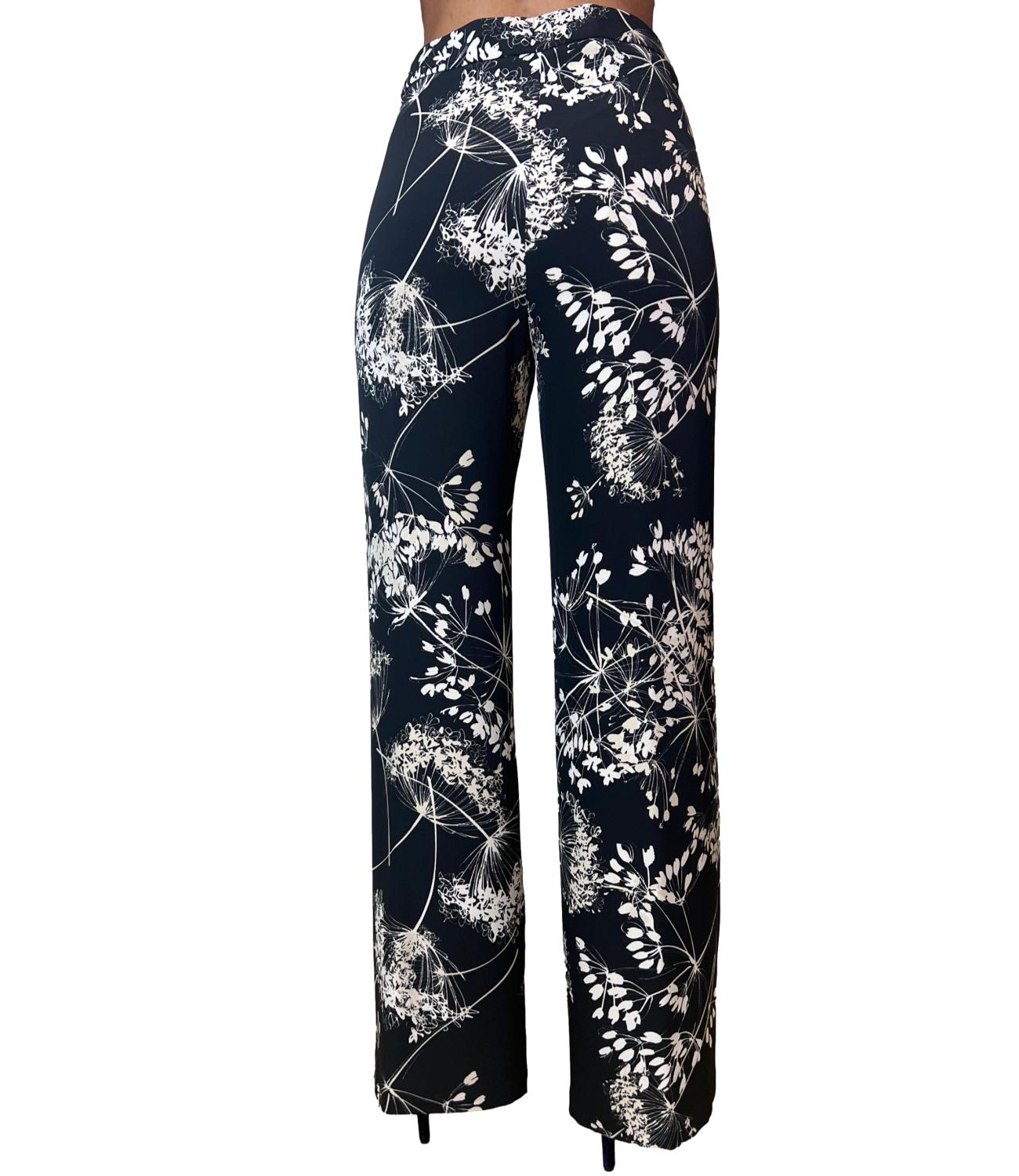 Rinascimento Pantalone Nero Donna